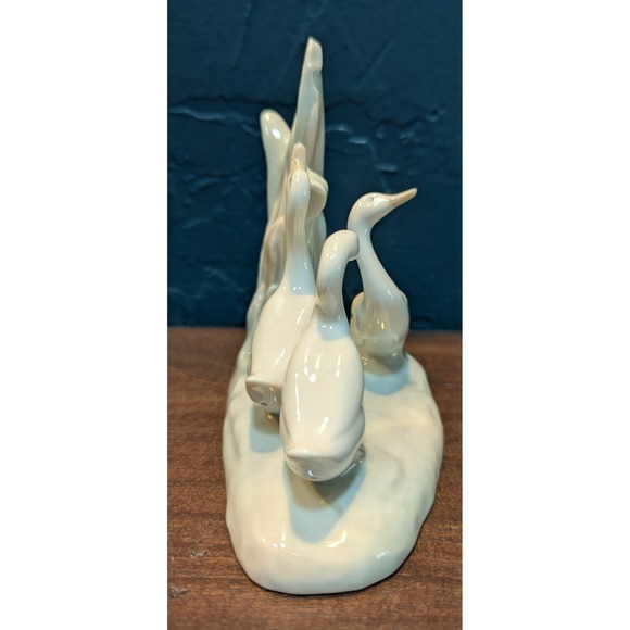 Vintage NAO by Lladro Three Geese‎ Porcelain Figurine 4 1/2" - Picture 4 of 12